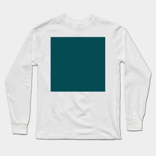 dark cyan Long Sleeve T-Shirt